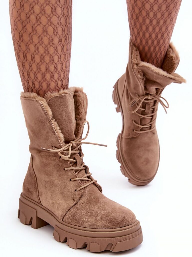 Workery Model Frendo DA96P Dark Beige Zamsz - Step in style