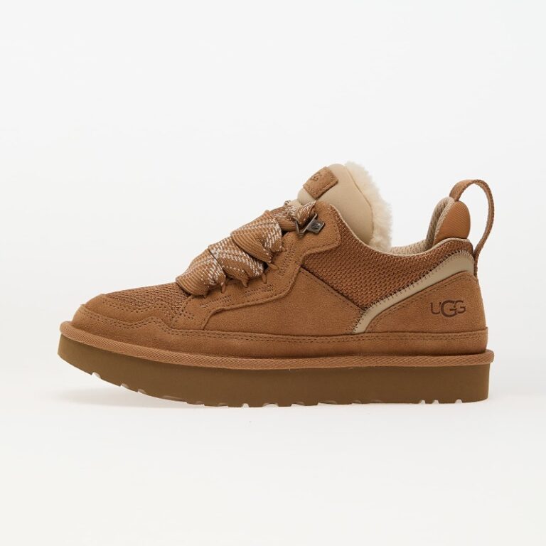 Ugg Lowmel Brązowe Chestnut Ocieplane Sneakersy