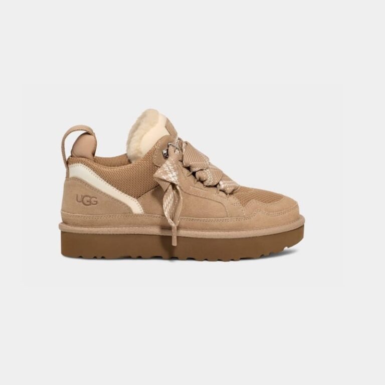 Ugg Lowmel Beżowe Sand Ocieplane Sneakersy