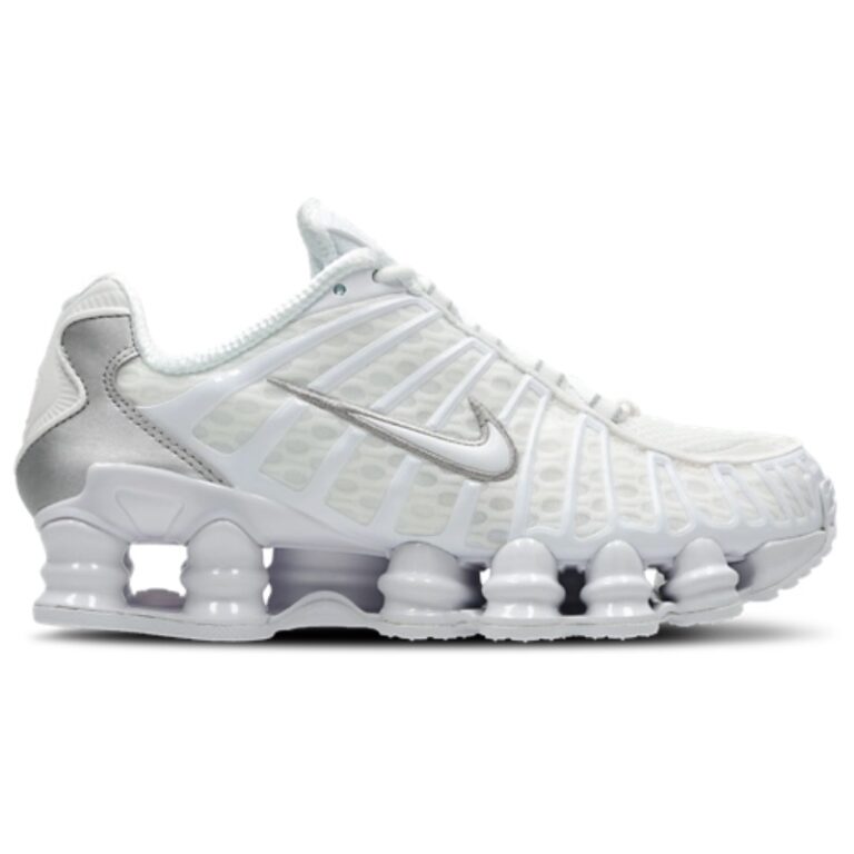 Nike Shox TL Białe White Metallic Silver AR3566-100