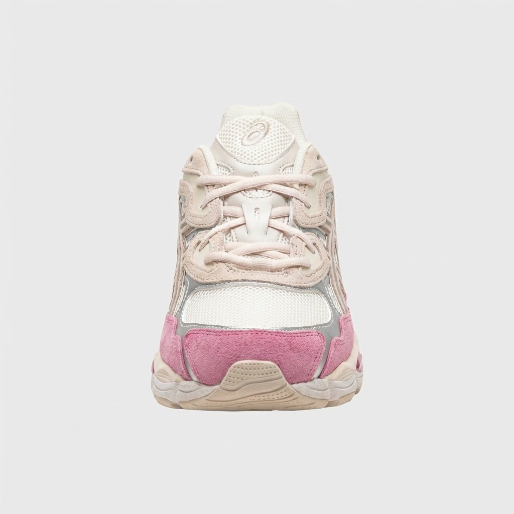 Asics Gel-NYC Beżowy, różowy unisex 1203A383-104 - obrazek 2