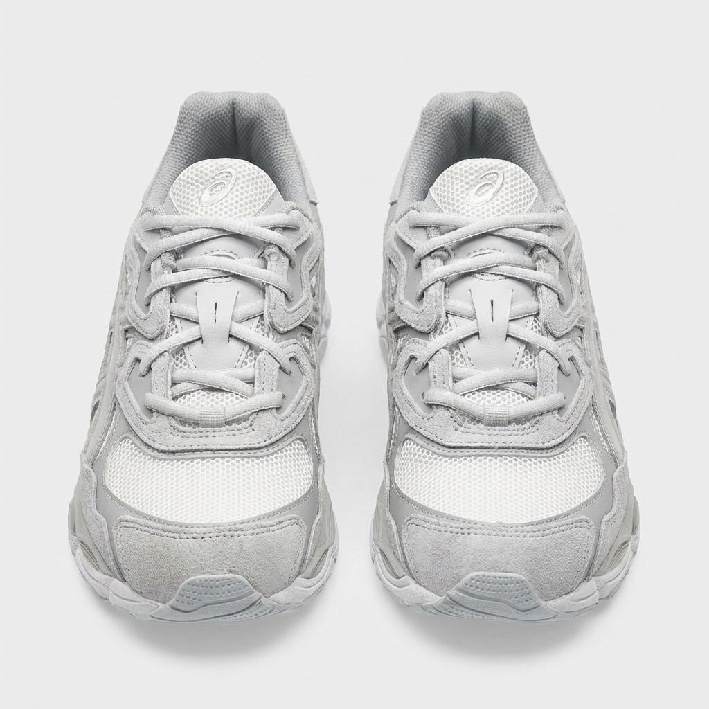 Asics Gel-NYC Szary unisex Zamszowe 1203A663-101 - obrazek 3