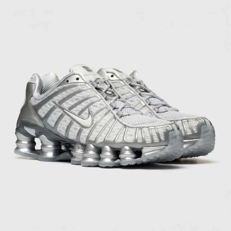 Nike Shox TL Białe Chrome AR3566-003