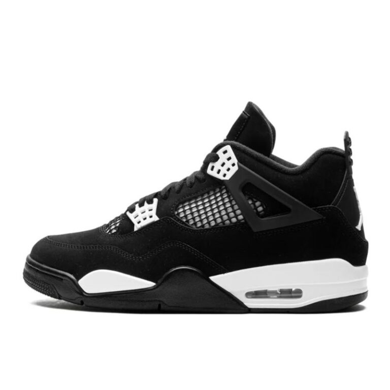 Buty Air Jordan 4 Czarne White Thunder FQ8213-001