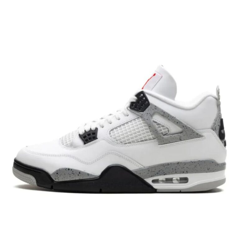 Buty Air Jordan 4 Białe White Cement FV5029-100