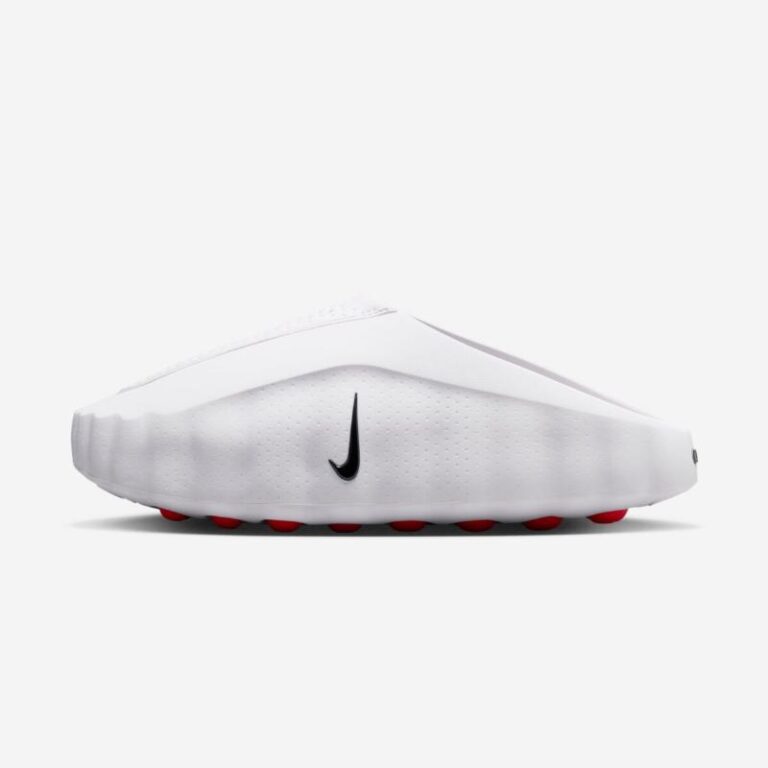 Klapki Nike Mind 001 Slide Białe „Speed Red” HQ4307-101