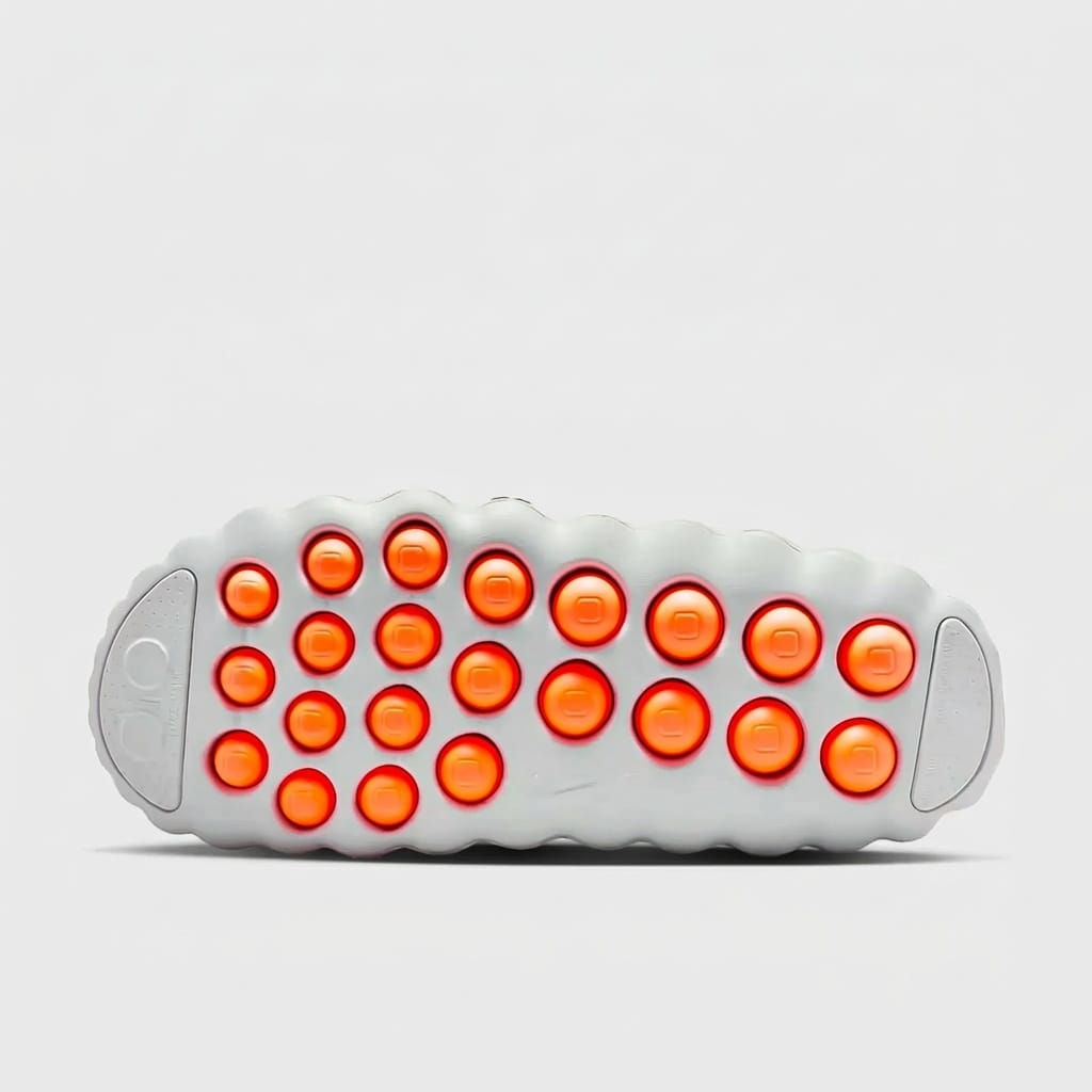 Klapki Nike Mind 001 Slide Szare „Light Smoke Grey” HQ4309-003 - obrazek 3