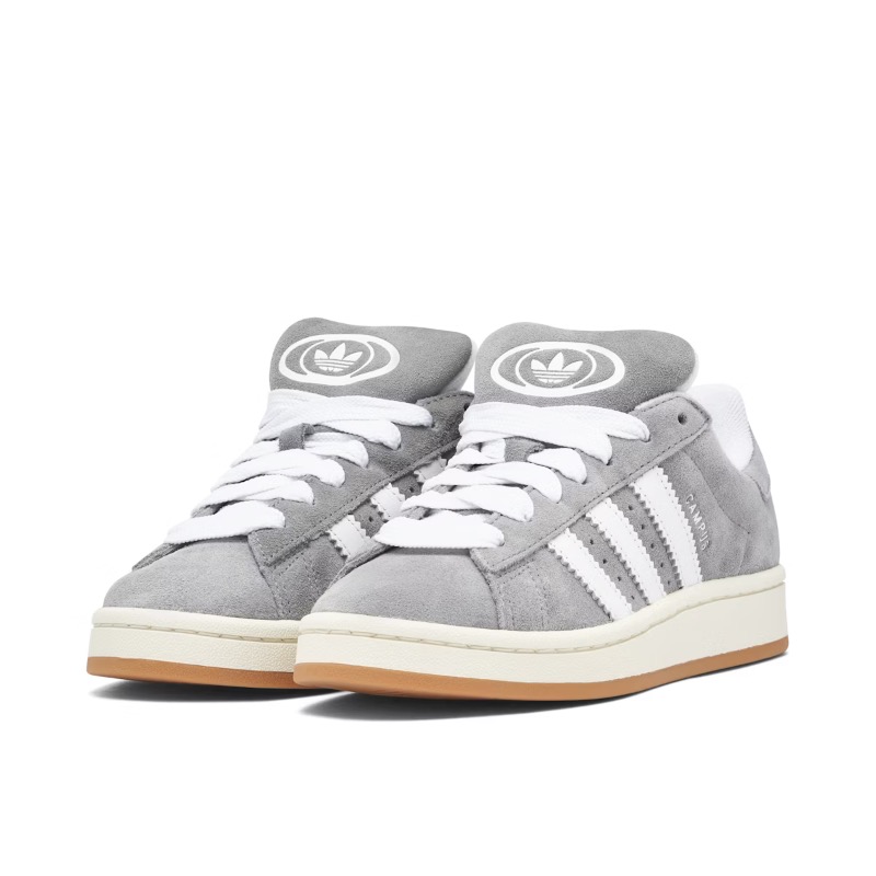 adidas Campus 00s Grey Gum HQ8707 Szare Zamszowe Sneakersy - obrazek 3