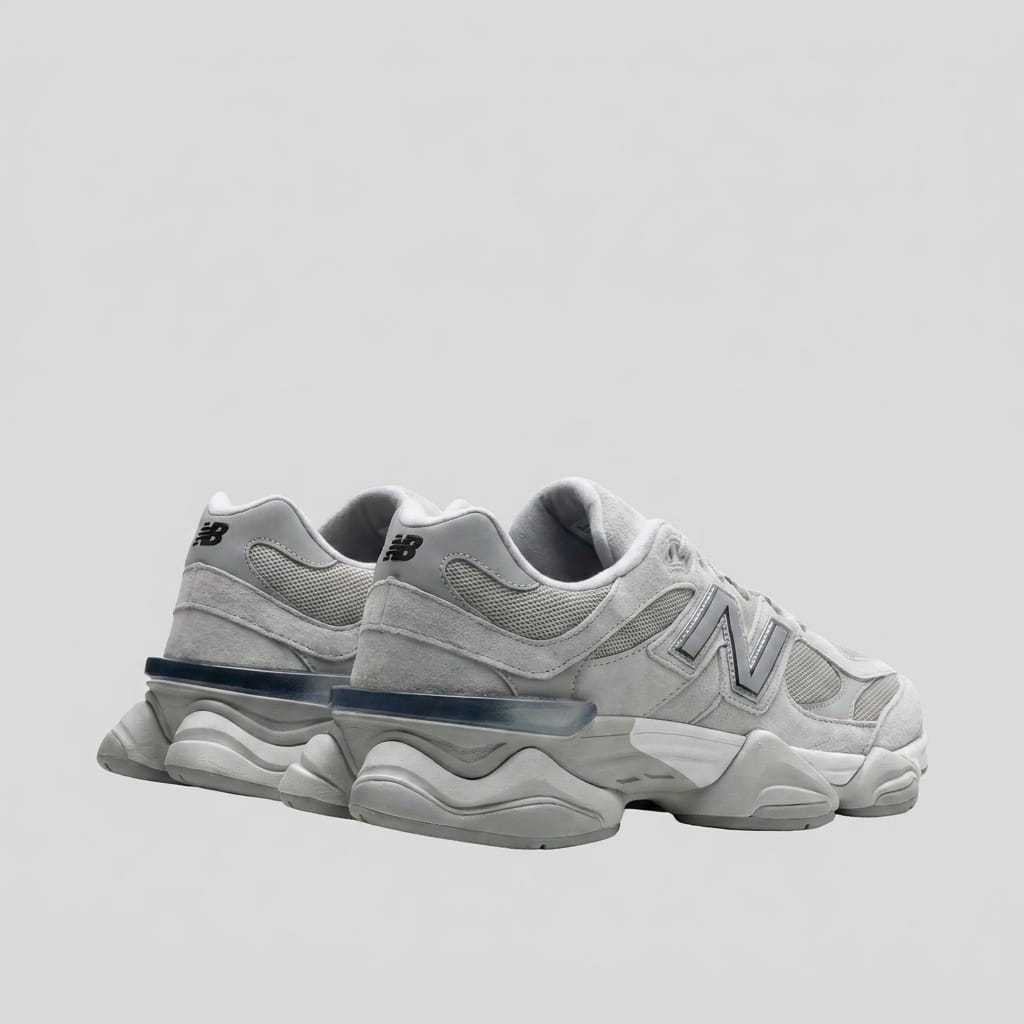 New Balance 9060 Szare / Silver Metallic Grey U9060JGR - obrazek 5