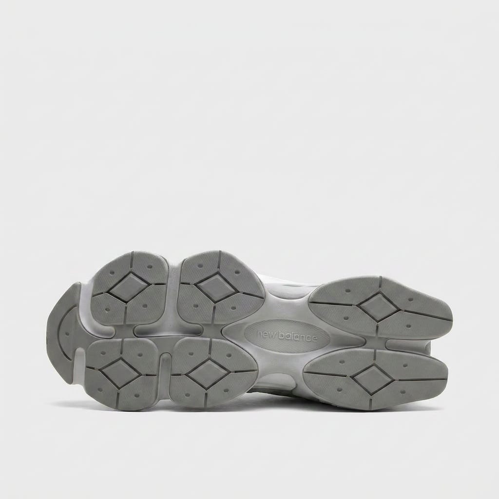New Balance 9060 Szare / Silver Metallic Grey U9060JGR - obrazek 6
